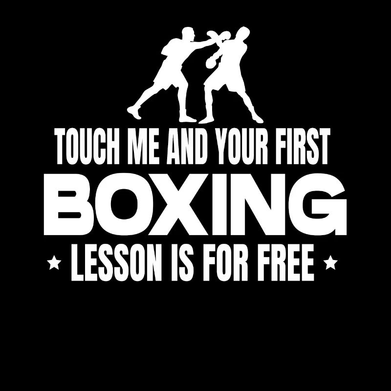 Touch me Boxen Kampfsport Knockout Faustkampf