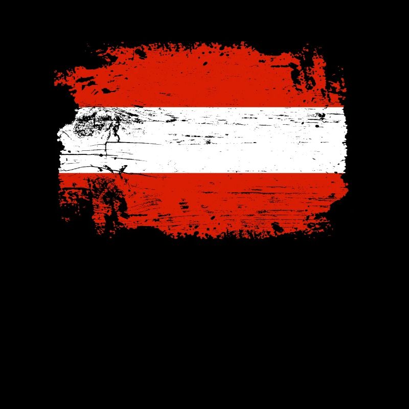 Drapeau de l'Autriche vintage