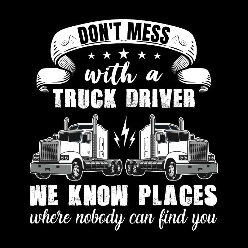 Don't mess with a truck driver