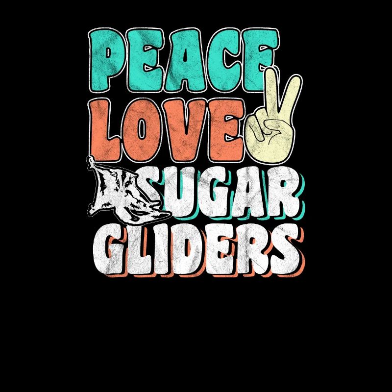 peace-loving sugar gliders