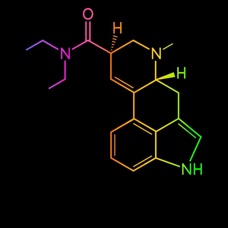 GOA Hofmann happiness formula structural formula
