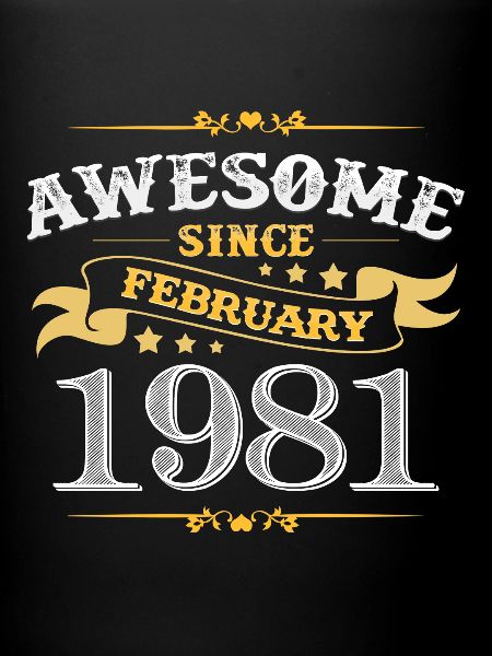 Anniversaire en février 1981
