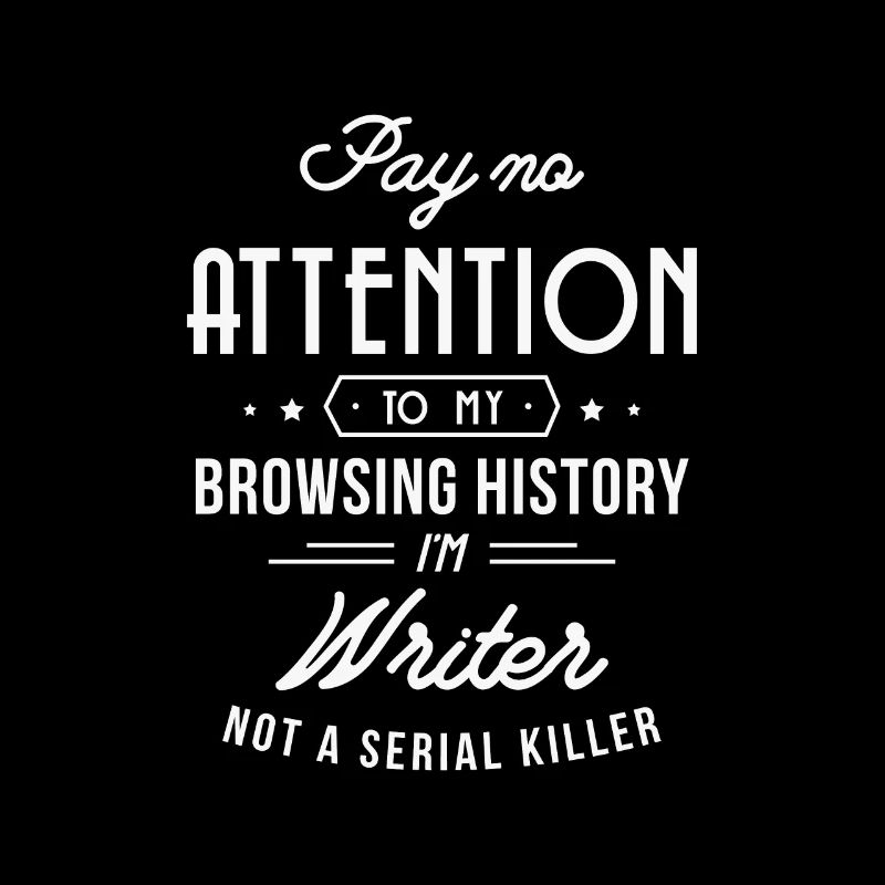 Writer Author Design for a Writing Fan