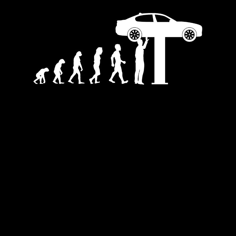 Evolution Mécanique T-shirt cadeau élévateur