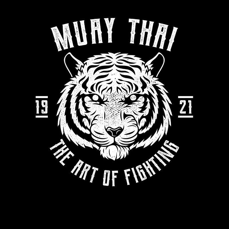 Muay Thai Tiger - Cadeau de boxe thaï et de kickboxing