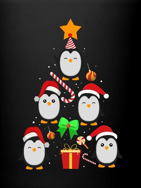 Penguin fir tree