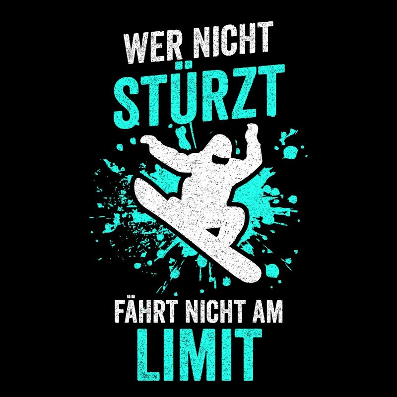 Snowboard Skiurlaub Apres Ski Snowboarder Geschenk