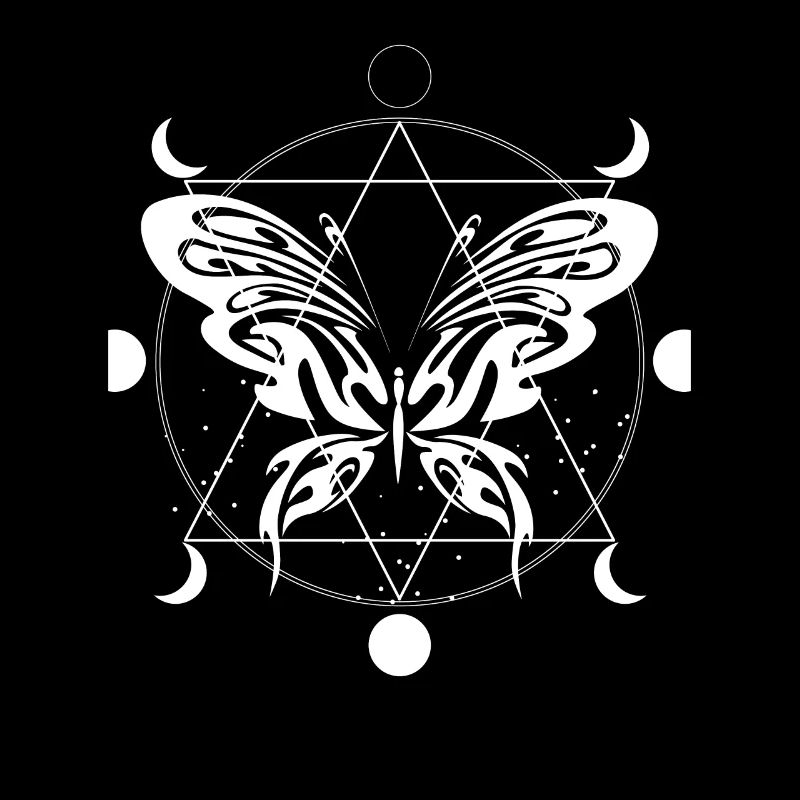 Butterfly turn out lunar cycle Illuminati
