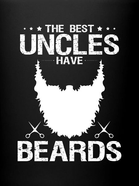 Uncle with beard