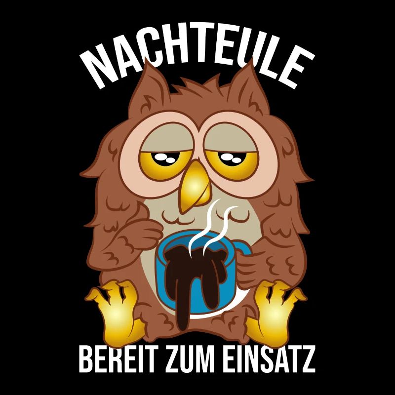 Nachteule Einsatz Nachtschicht Spätschicht