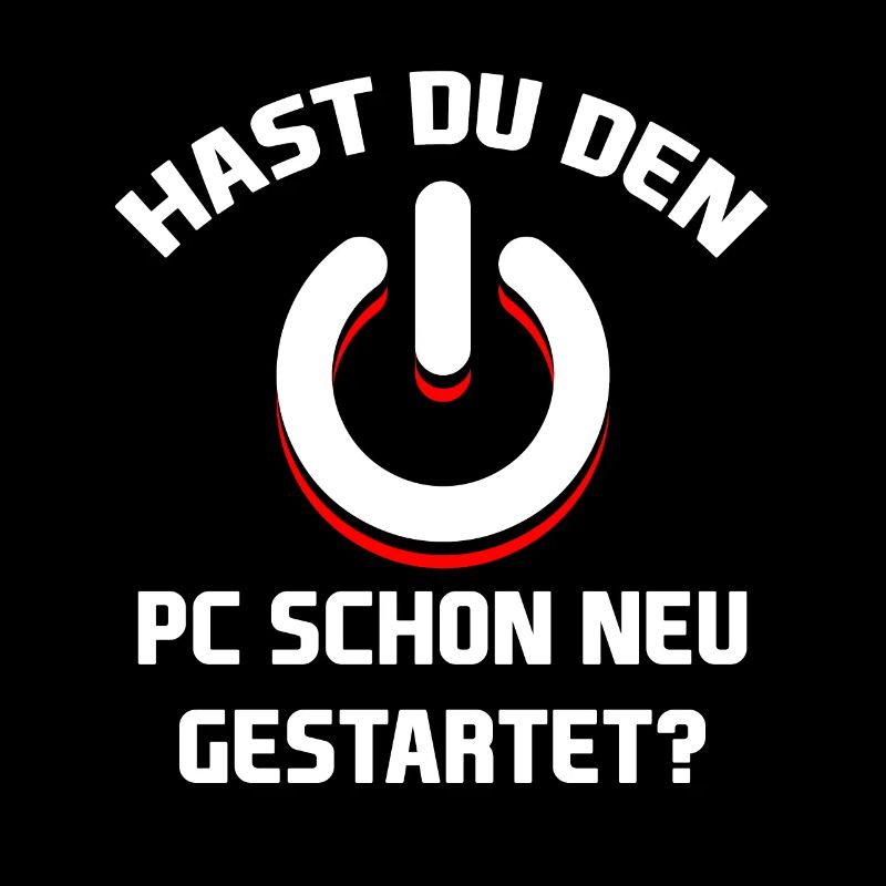 Neustart IT-Abteilung Administrator Geschenk