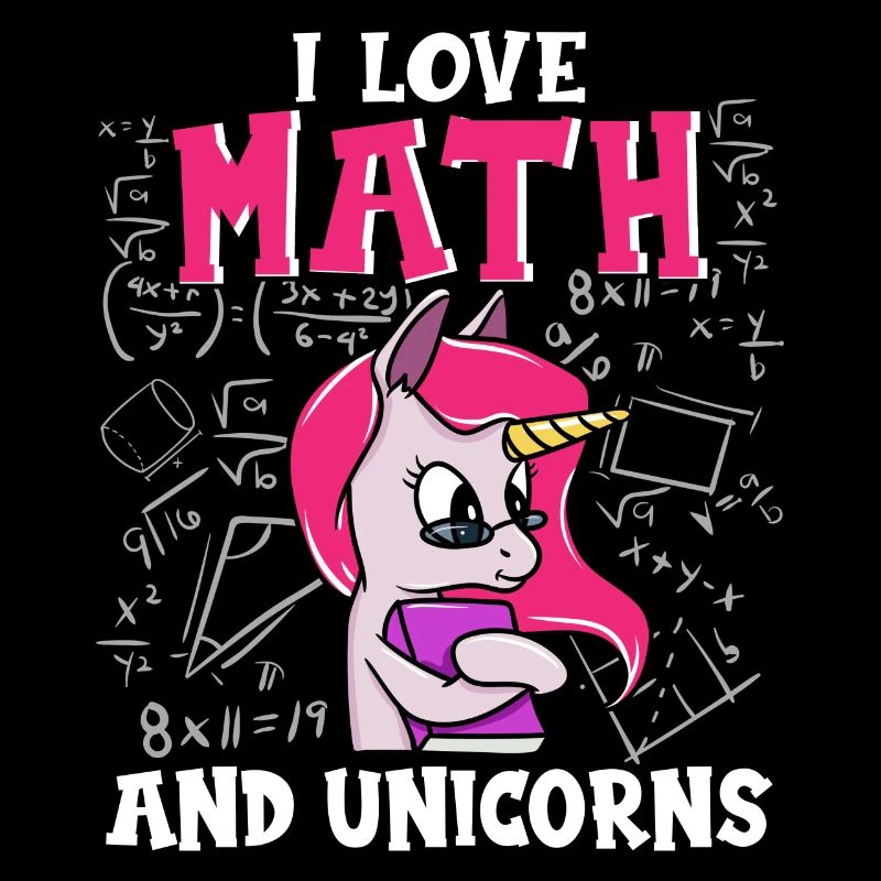 Mathe Einhorn Mathematik Nerd Einhörner Geschenk