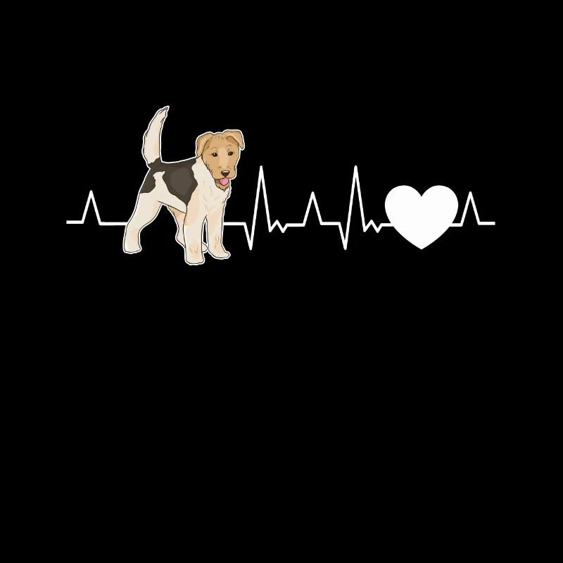 Foxterrier Herzschlag Drahthaar-Foxterrier