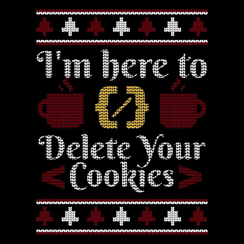 Ugly Sweater IT Nerd Cookie Suppression
