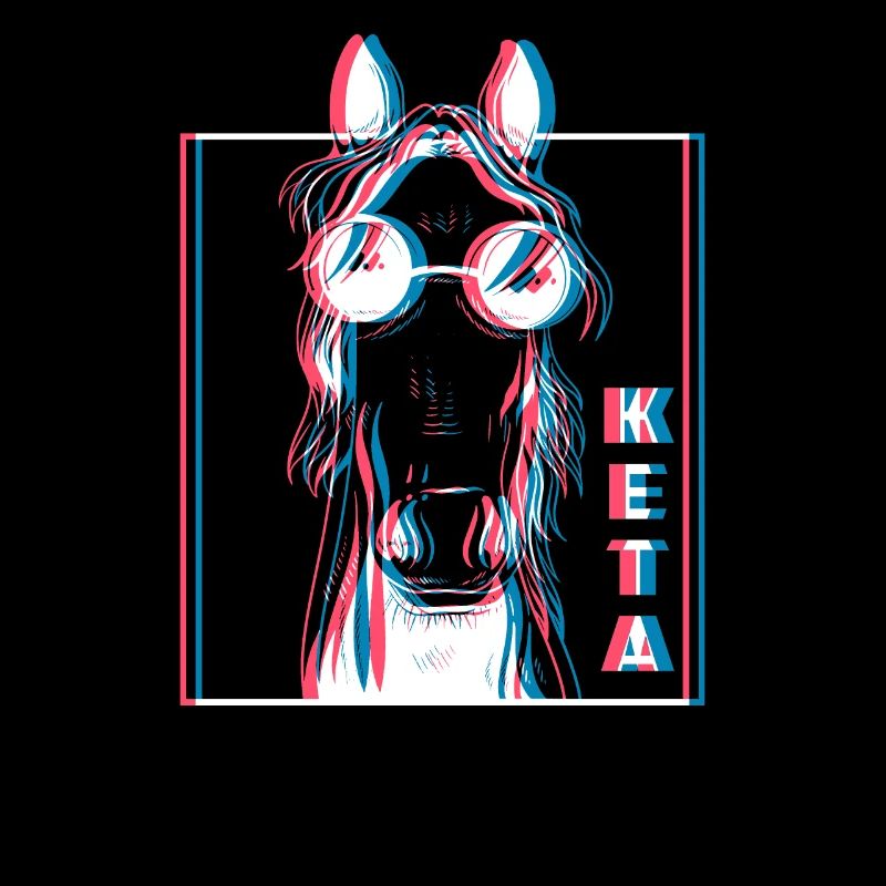 Keta Ketamine Pferd Drogen Party Techno