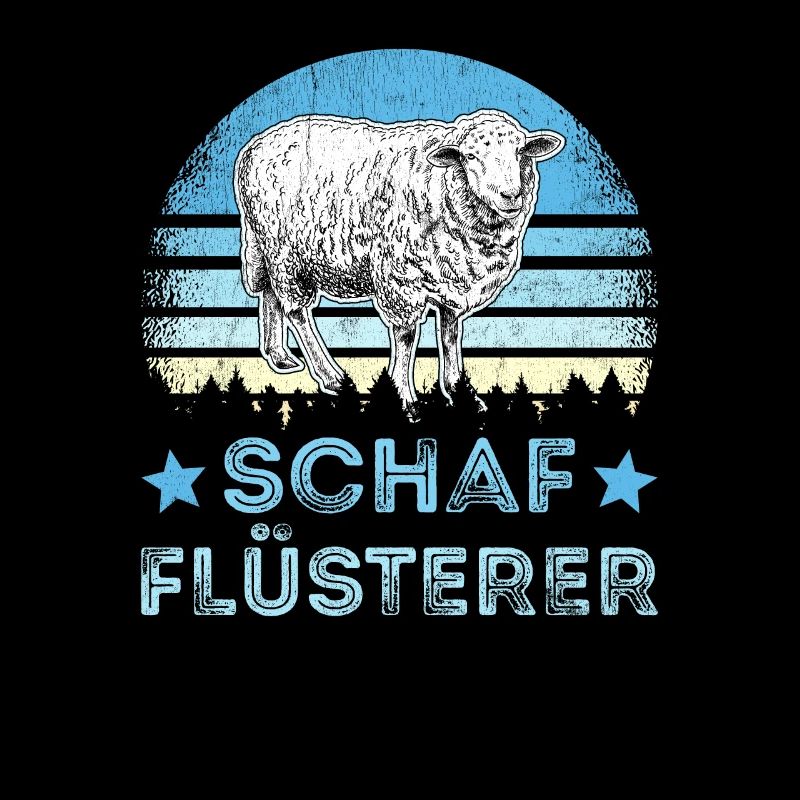 Schafe Schaf Flüsterer Schäfer Hirt Hirte Geschenk
