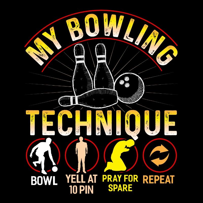Bowling bowling bowler boule de bowling quilles cadeau