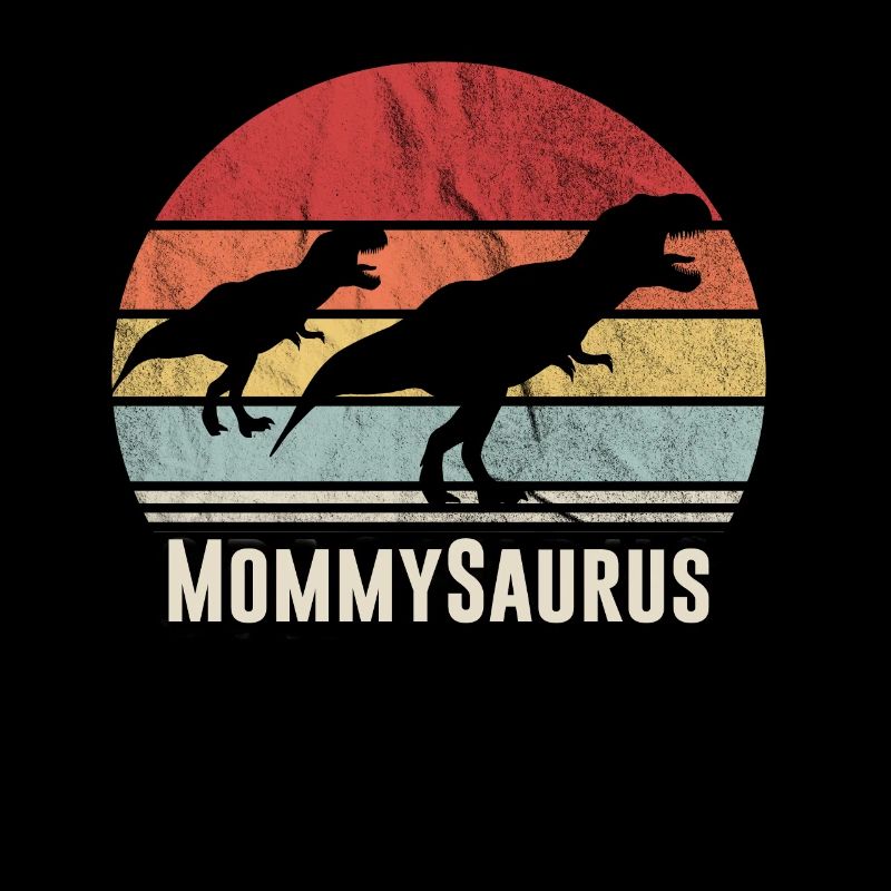 Cadeau de dinosaure rétro Mommysaurus maman mère