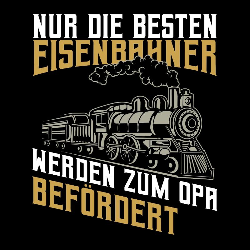 Eisenbahner Opa Eisenbahn Lokführer Geschenk