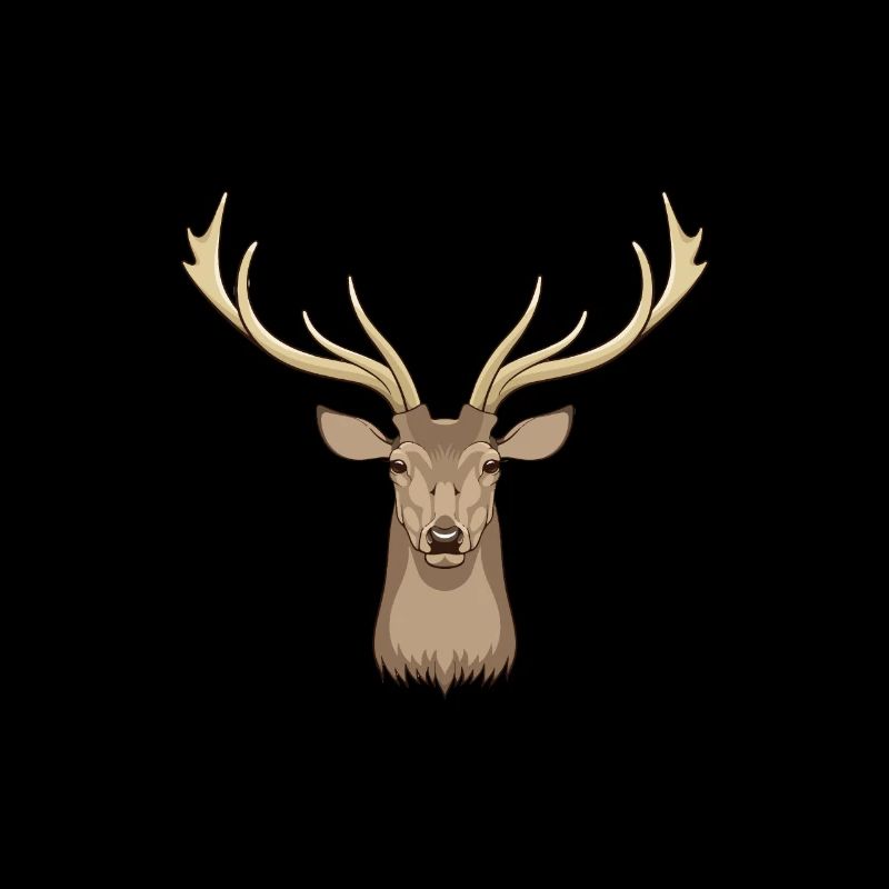 Hirsch Waldtier Hirschgeweih Jäger