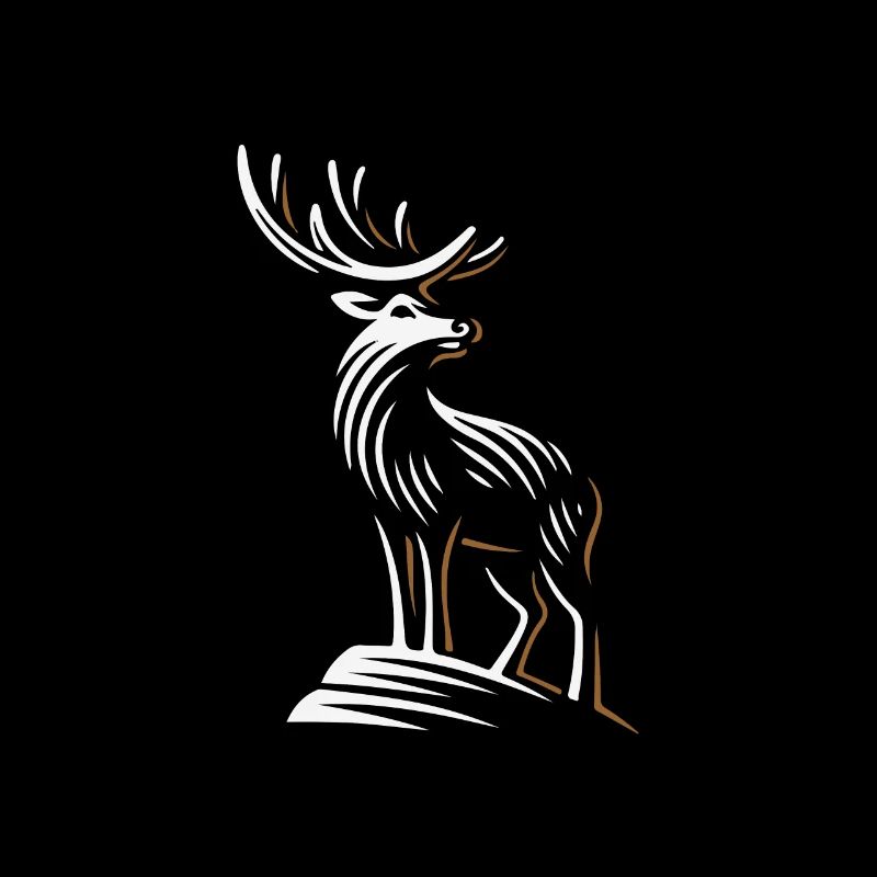 Hirsch Schwarzwald Hirschgeweih