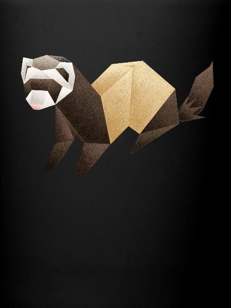 Origami Ferret