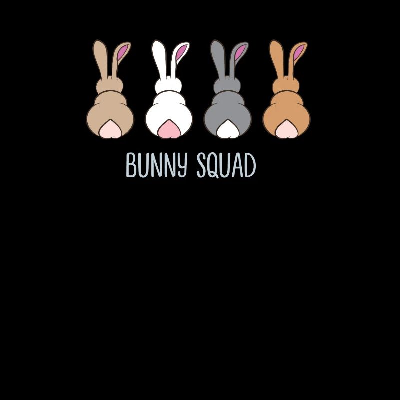 Bunny Squad Funny Rabbit Team