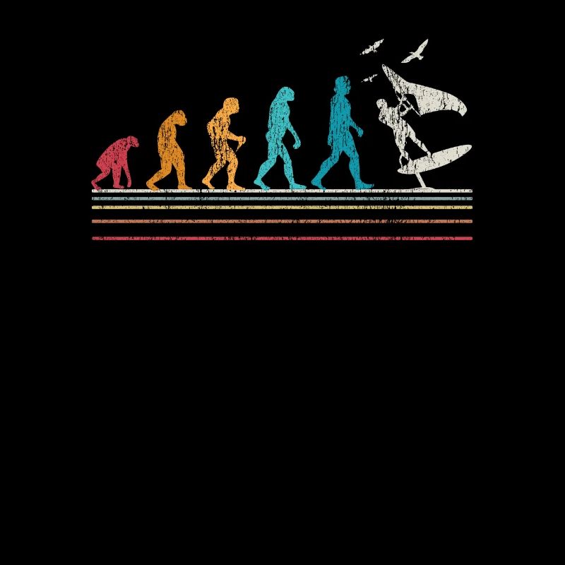 Wing Foiling Evolution Für Surfer I Retro Vintage