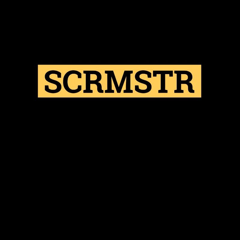 "SCRMSTR - Scrum Master" |
