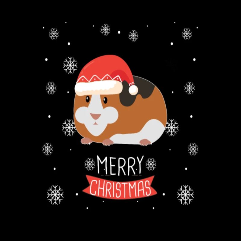 Hamster Merry Christmas Geschenk