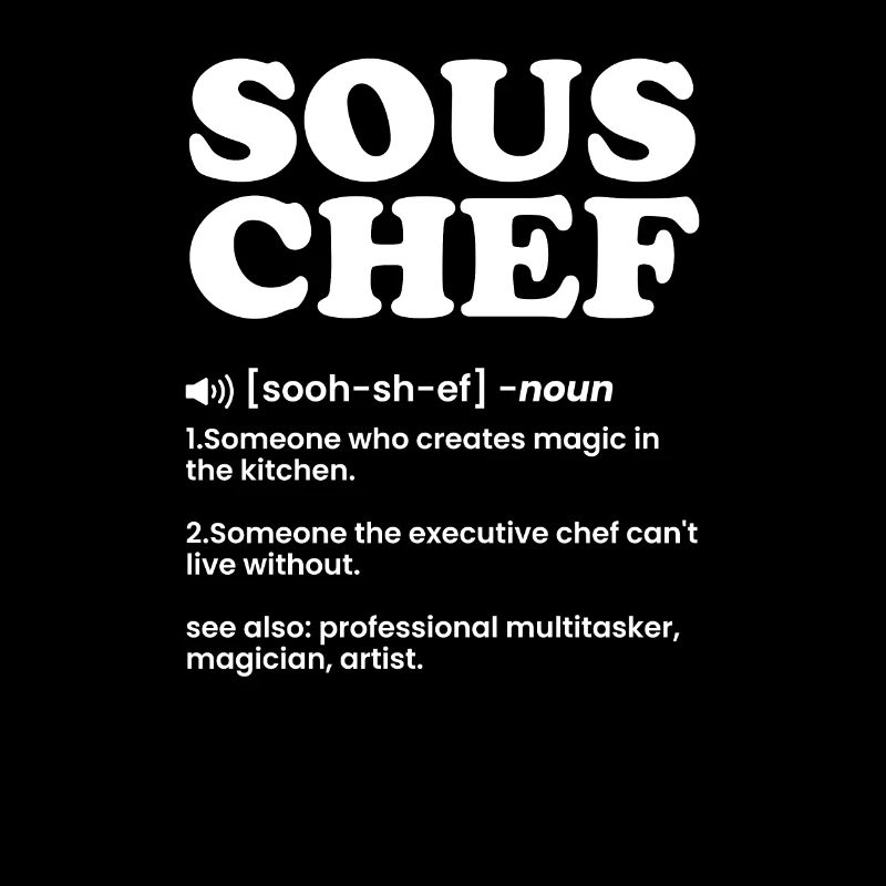 Sous chef chef drôle