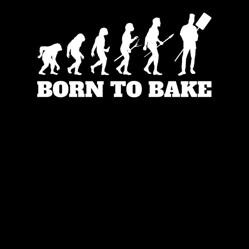 Funny Born To Bake Gift