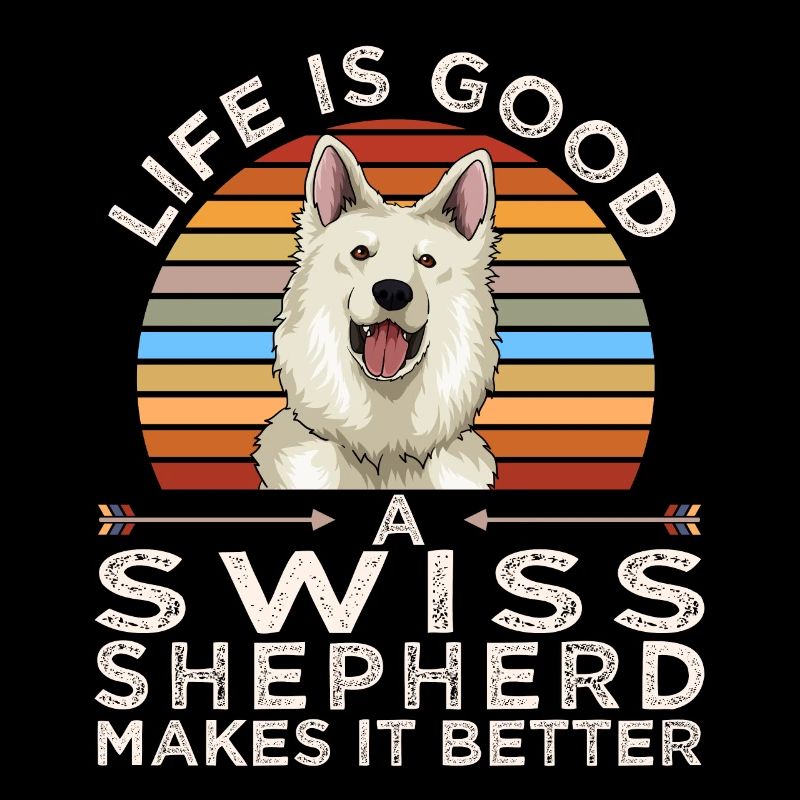 Weißer Schweizer Schäferhund Geschenk