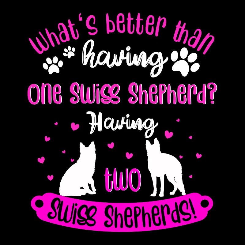 Witziges Schweizer Schäferhund Geschenk