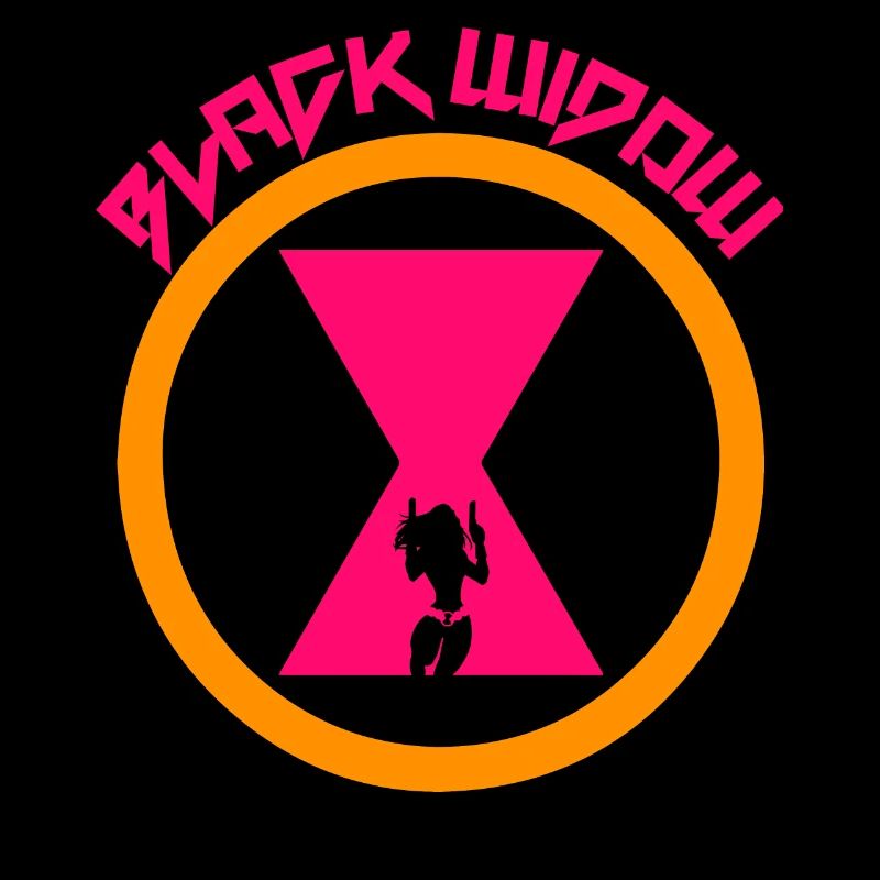 Black Widow Schwarze Witwe Spinne