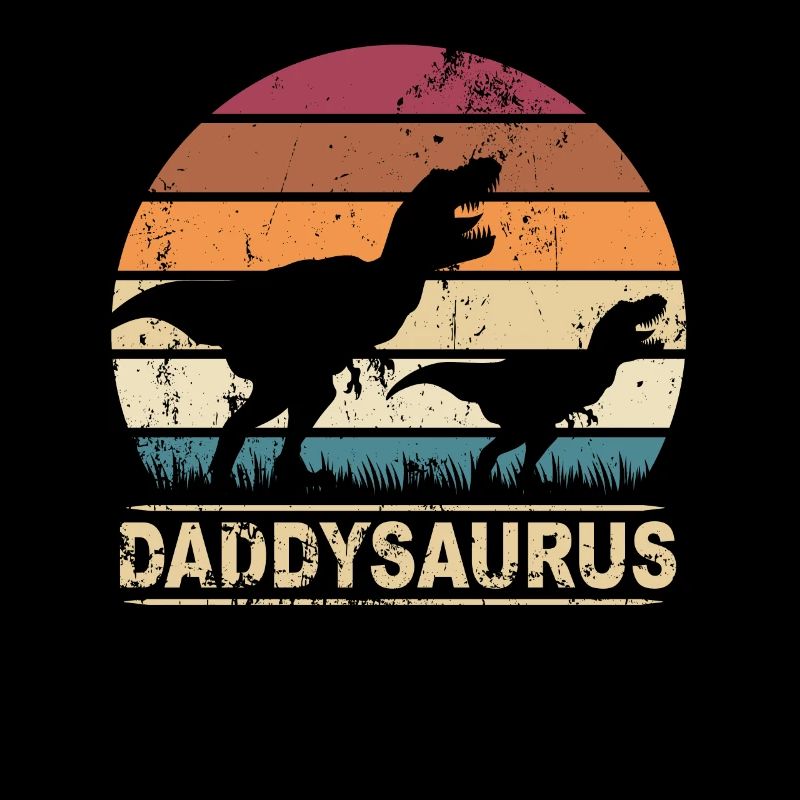 Daddysaurus Dinosaurier Kinder Dinos Geschenk