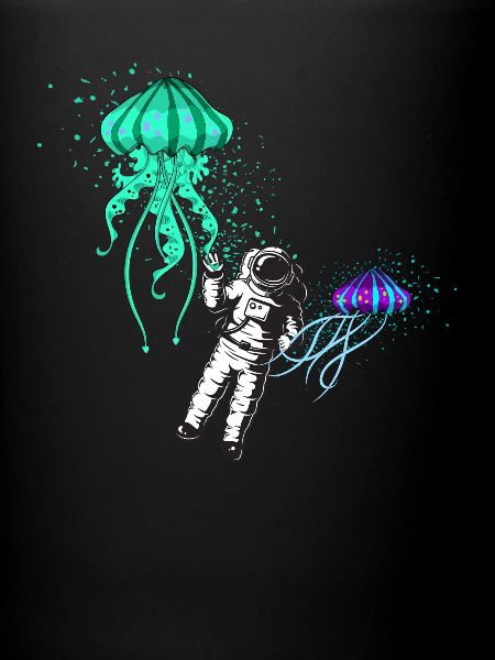 Jellyfish cosmonaut