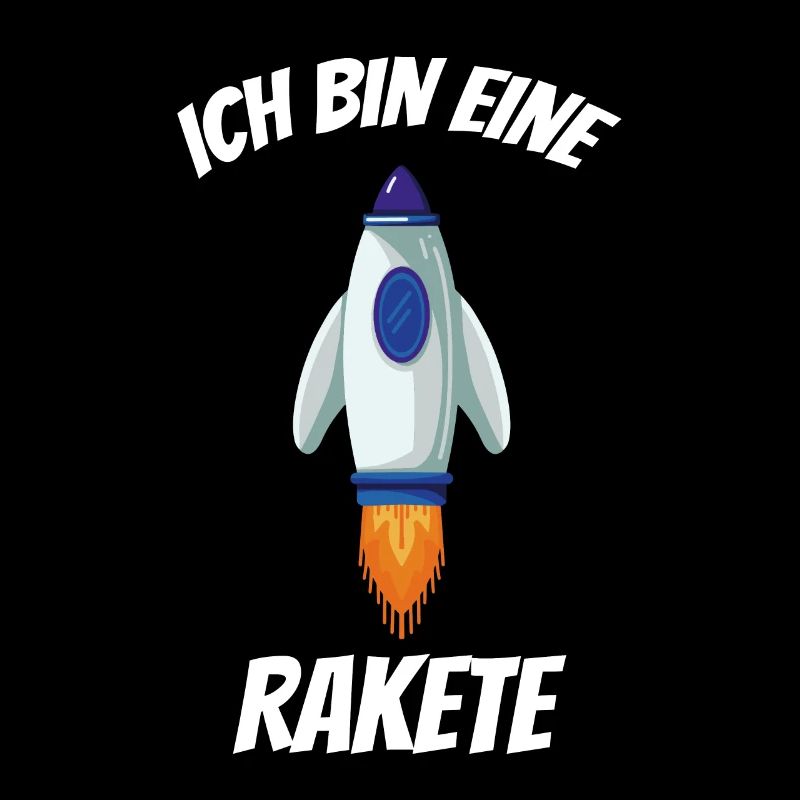 Ich bin eine Rakete