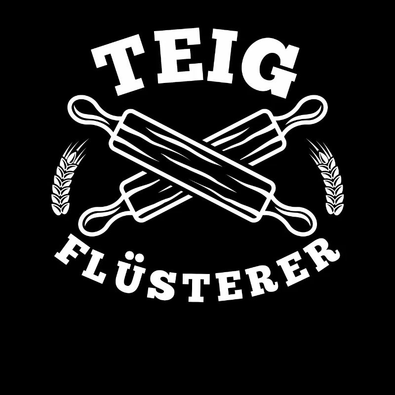 Teig Flüsterer Nudelholz Bäcker Geburtstag Idee