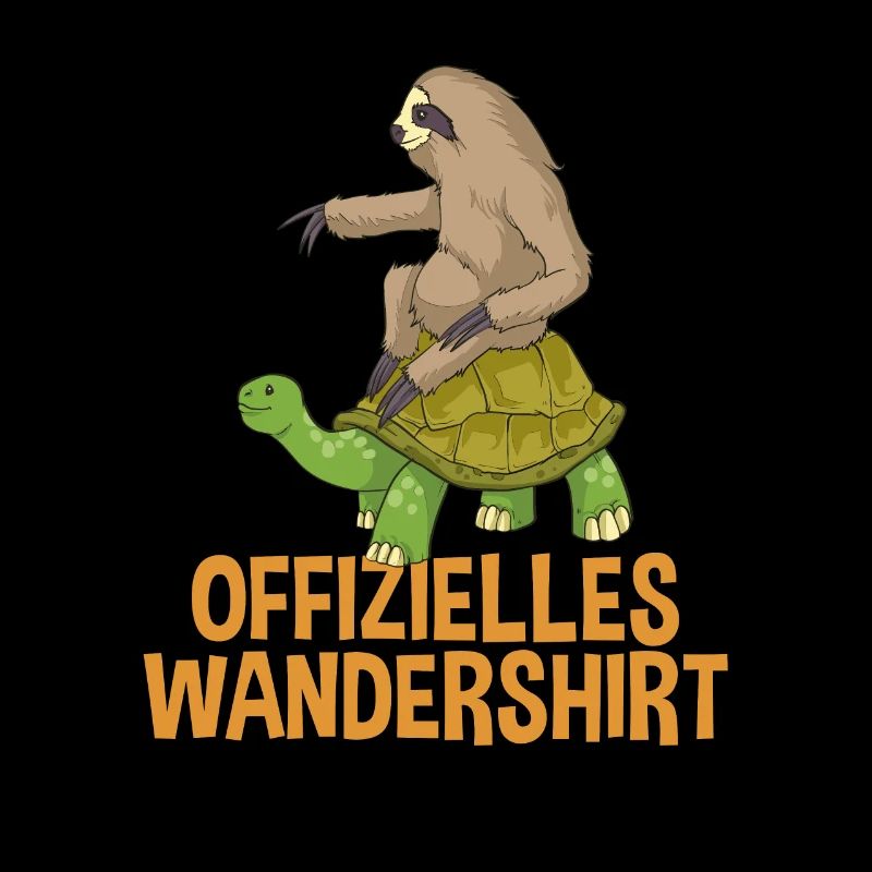 Offizielles Wandershirt Wanderer Geschenk