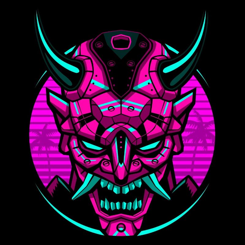 Retro Samurai Roboter