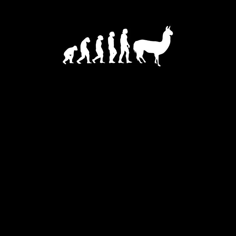 Evolution Alpaca Llama Shirt Gift
