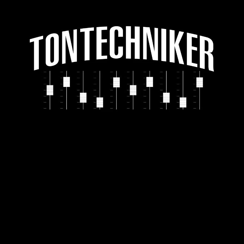Tontechniker Mischpult Geschenk T-Shirt