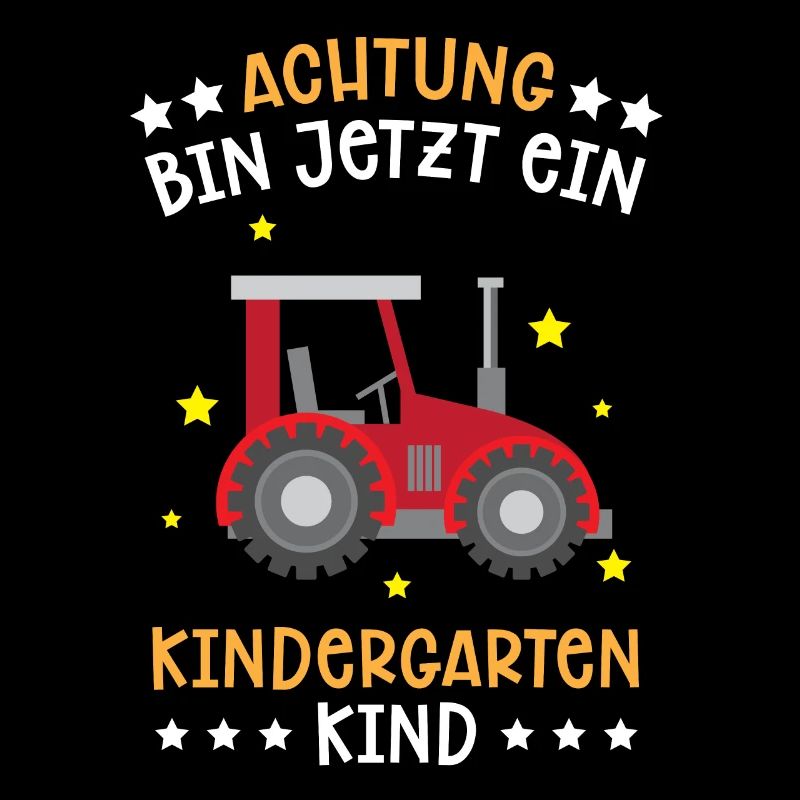 Ich Bin Jetzt Ein Kindergartenkind Traktor