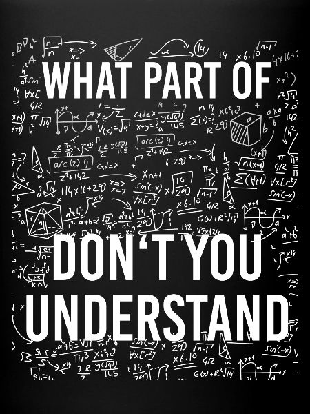 Funny Math Motif