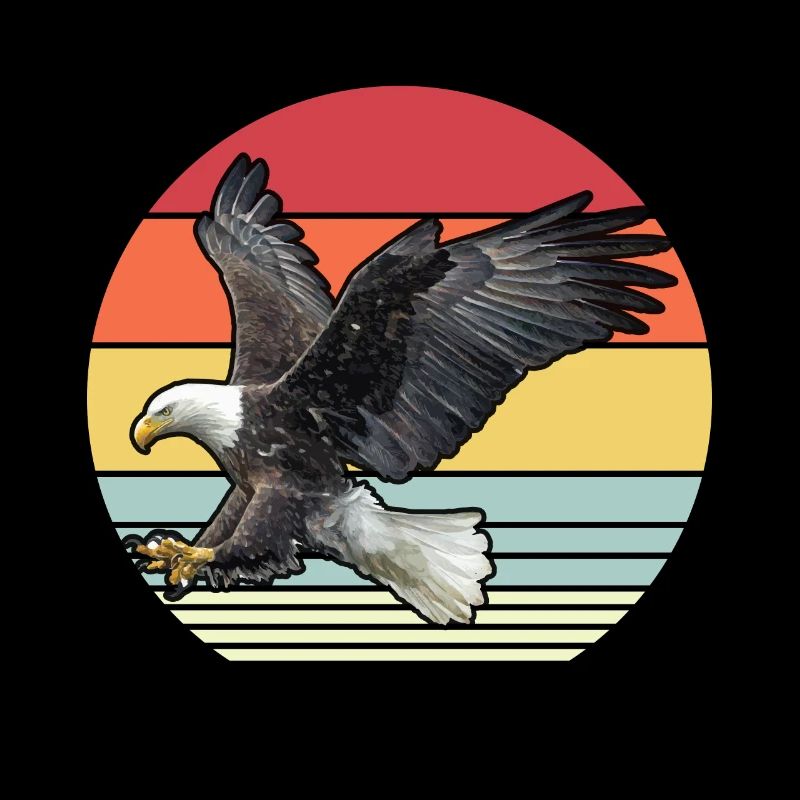 Adler Retro Oiseaux Prédateurs