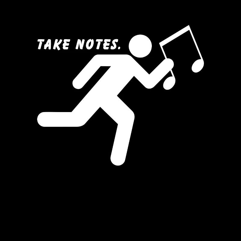Take Notes T-Shirt Conductor Gift