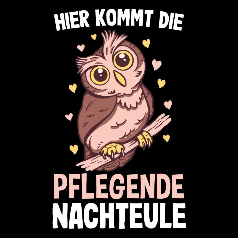 Pflege Nachteule - Eulen Pflegefachkraft &