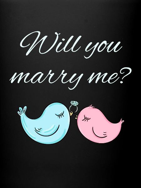 Wedding proposal