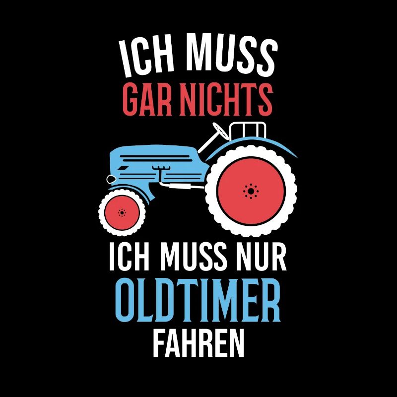 Oldtimer Traktor Landwirt Geschenk
